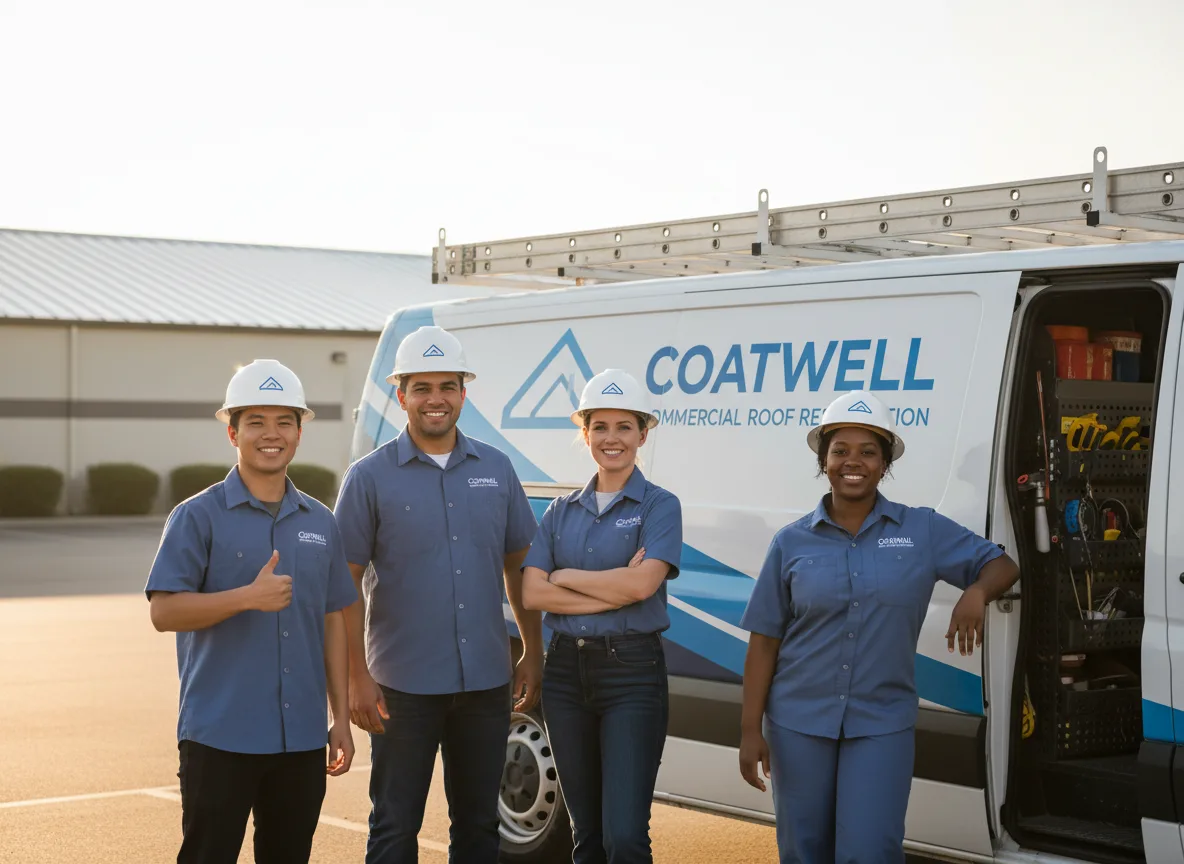 Commercial roof coating company in Speedwell, TN
